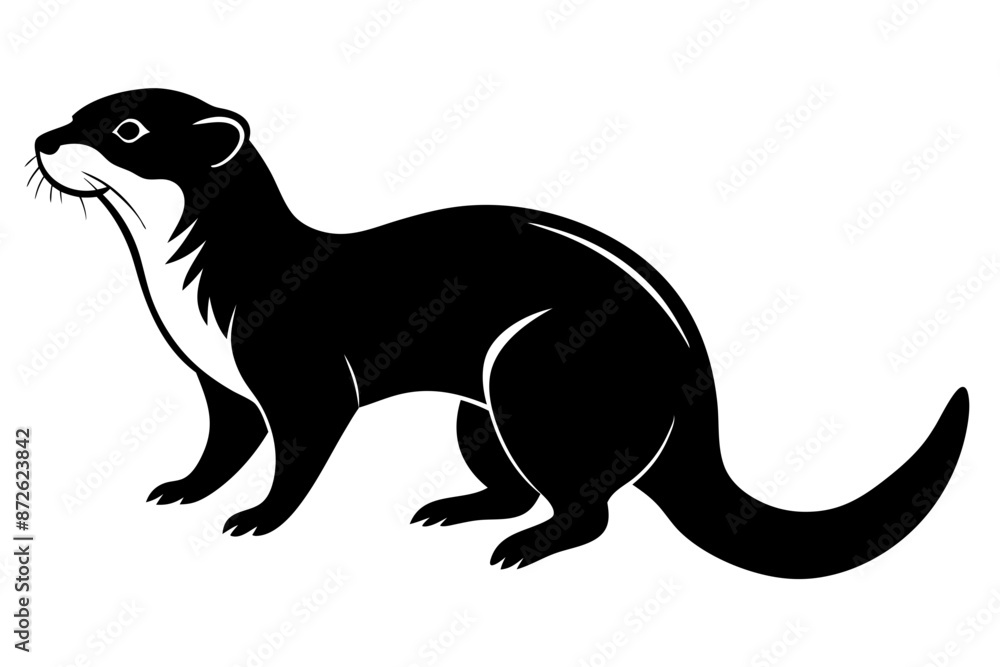 illustration of a kangaroo, otter vector illustration, otter silhouette, animal silhouette isolated vector Illustration, png, Funny cute otter, Jumping cartoon otters illustration of a kangaroo, otter vector illustration, otter silhouette, animal silhouette isolated vector Illustration, png, Funny cute otter, Jumping cartoon otters