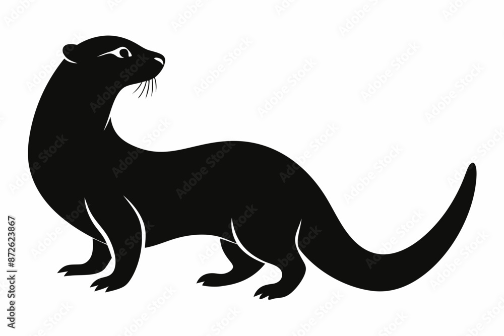 illustration of a kangaroo, otter vector illustration, otter silhouette, animal silhouette isolated vector Illustration, png, Funny cute otter, Jumping cartoon otters illustration of a kangaroo, otter vector illustration, otter silhouette, animal silhouette isolated vector Illustration, png, Funny cute otter, Jumping cartoon otters