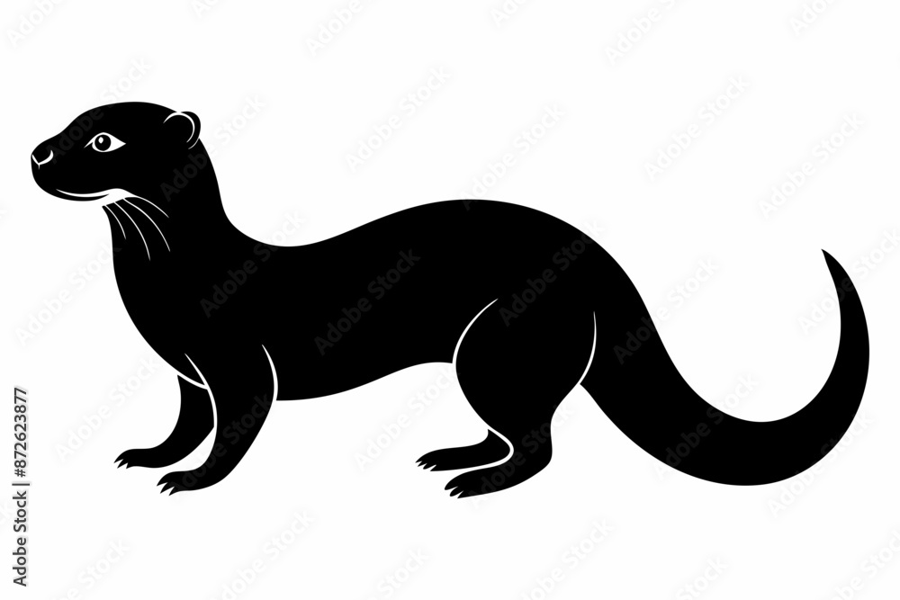 illustration of a kangaroo, otter vector illustration, otter silhouette, animal silhouette isolated vector Illustration, png, Funny cute otter, Jumping cartoon otters illustration of a kangaroo, otter vector illustration, otter silhouette, animal silhouette isolated vector Illustration, png, Funny cute otter, Jumping cartoon otters