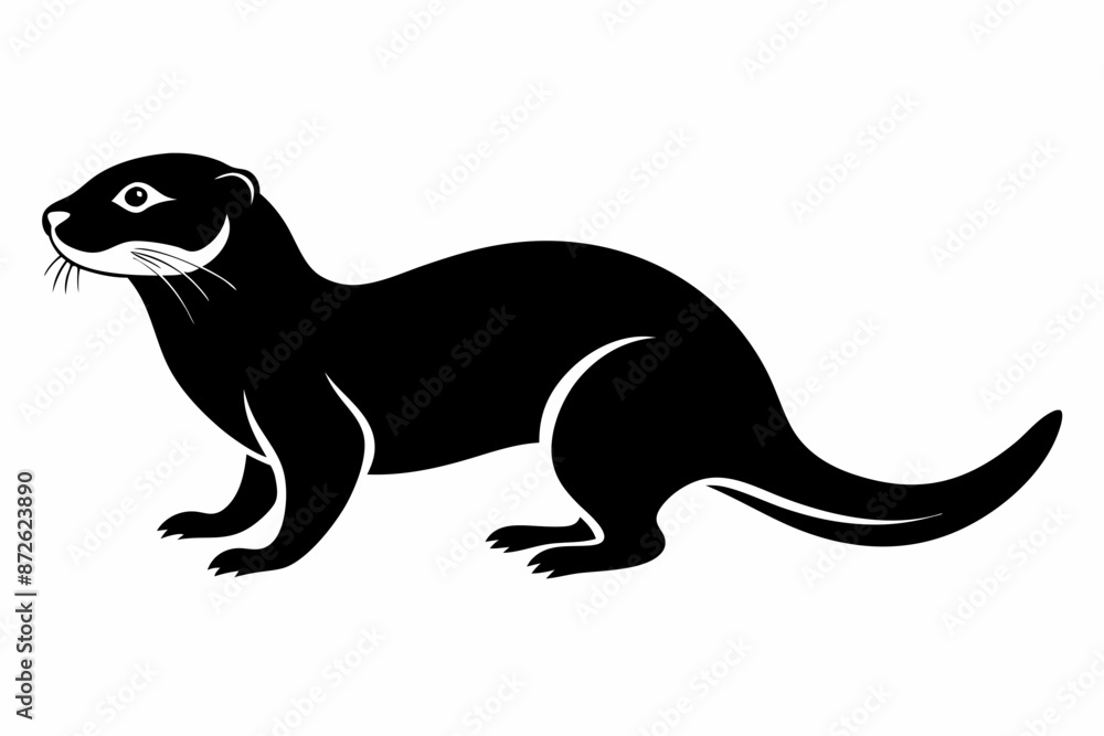 illustration of a kangaroo, otter vector illustration, otter silhouette, animal silhouette isolated vector Illustration, png, Funny cute otter, Jumping cartoon otters illustration of a kangaroo, otter vector illustration, otter silhouette, animal silhouette isolated vector Illustration, png, Funny cute otter, Jumping cartoon otters