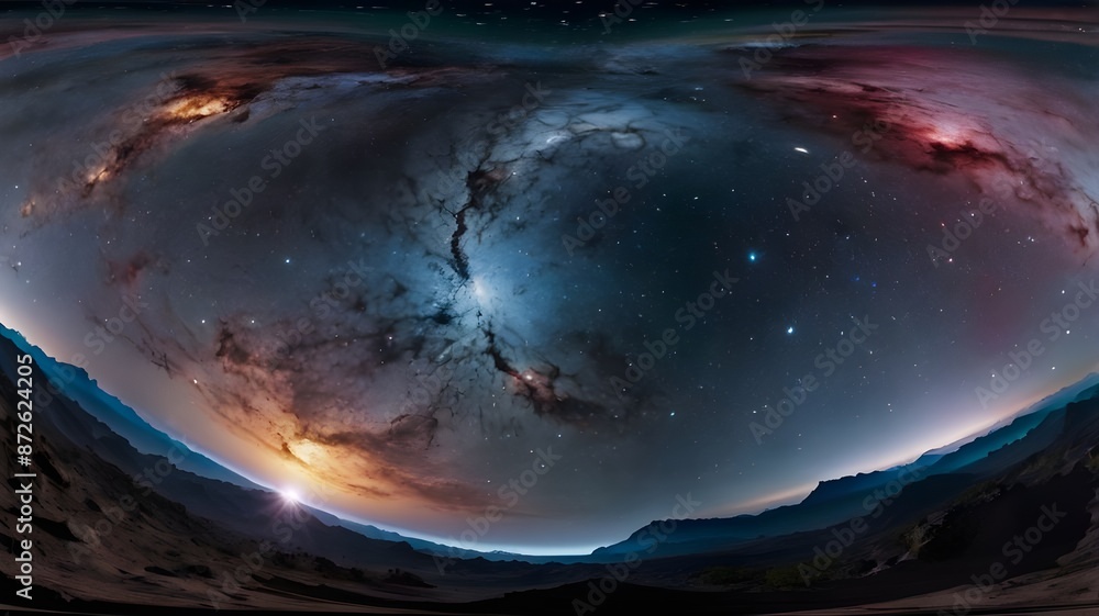Fototapeta premium earth in space