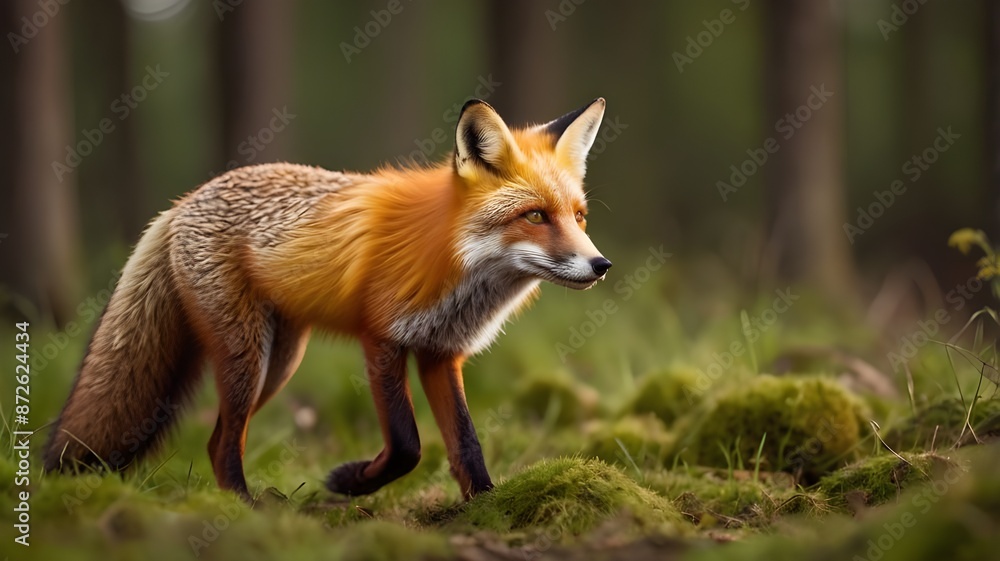 red fox vulpes red fox vulpes
