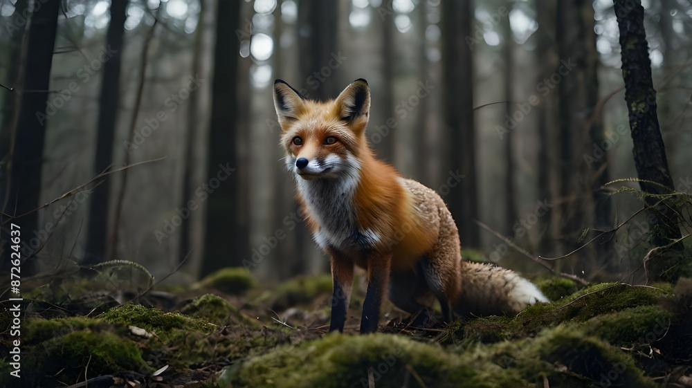 fox in the forest fox in the forest