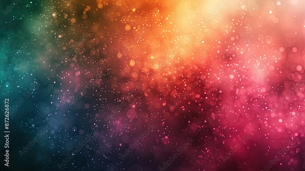 Naklejka premium Abstract blurred background in vibrant colors