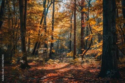 autumn in the forest