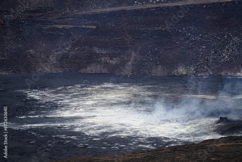 Volcanoes National Park, A World of Fire and Beauty Located on the Big Island of Hawaii, Volcanoes National Park encompasses two of the world's most active volcanoes, Kīlauea and Mauna Loa, ecosystems photo