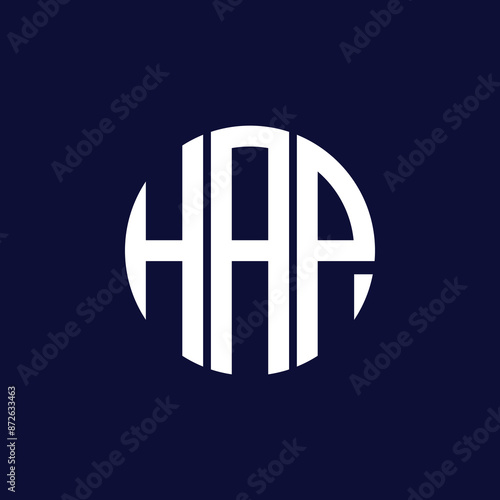 hap circle logo design