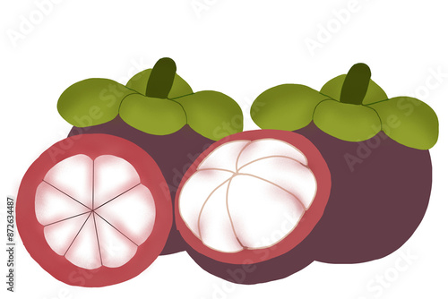 mangosteen  photo