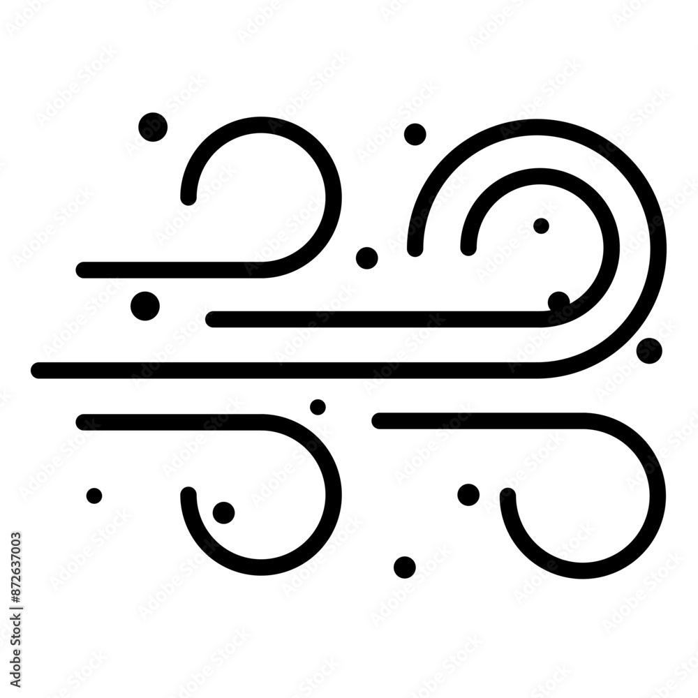 Air Pollution Icon - Editable Stroke, Suitable for Web, UI, Mobile Application Air Pollution Icon - Editable Stroke, Suitable for Web, UI, Mobile Application