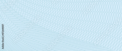 blue vector guilloche background