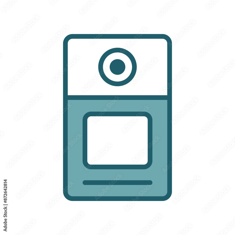 doorbell icon vector design template simple and clean doorbell icon vector design template simple and clean