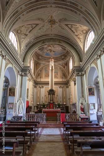 Obraz na płótnie Sant’ Antonio abate Linarolo church w salonie