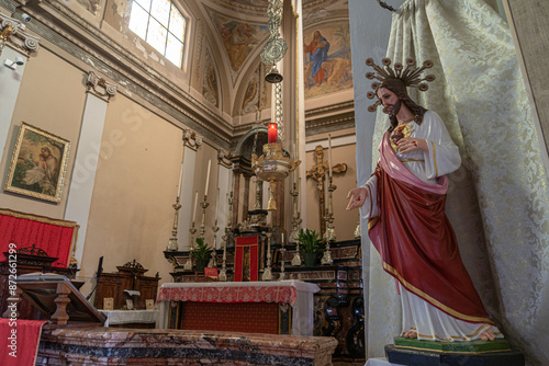 Obraz na płótnie Sant’ Antonio abate Linarolo church w salonie