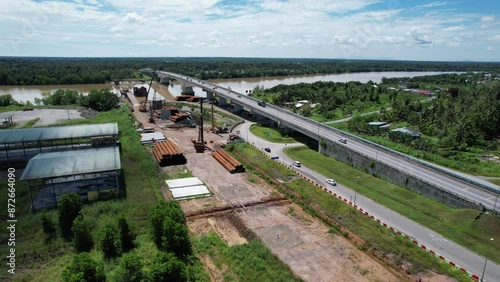 The Batang Sadong Bridge photo