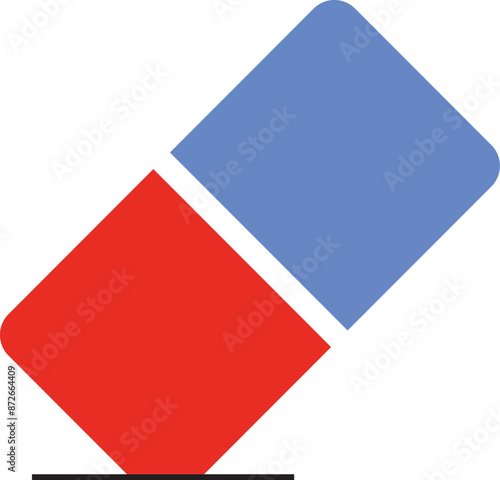 Eraser icon vector design template in white background Free Download Eraser icon vector design template in white background - GFXLoad