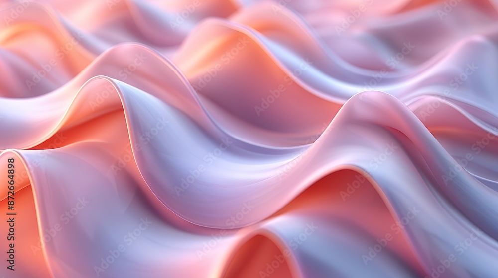 Obraz premium abstract wavy background