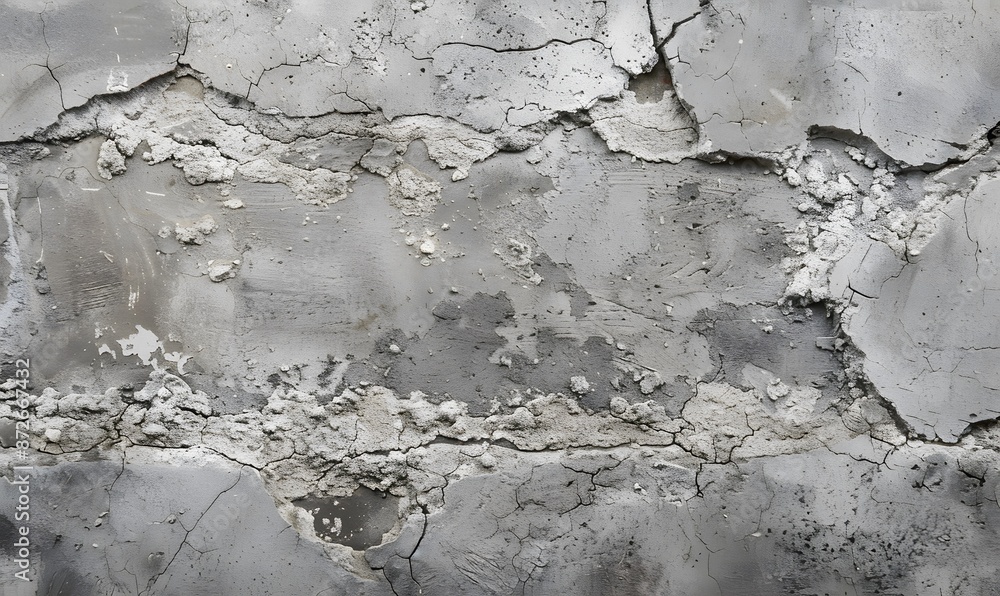 Obraz premium Concrete Wall Patterns for Vintage Background , Generative AI
