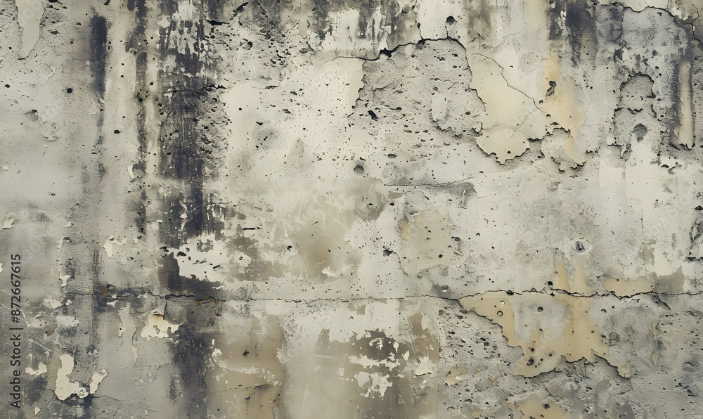 Obraz premium Concrete Wall Patterns for Vintage Background , Generative AI