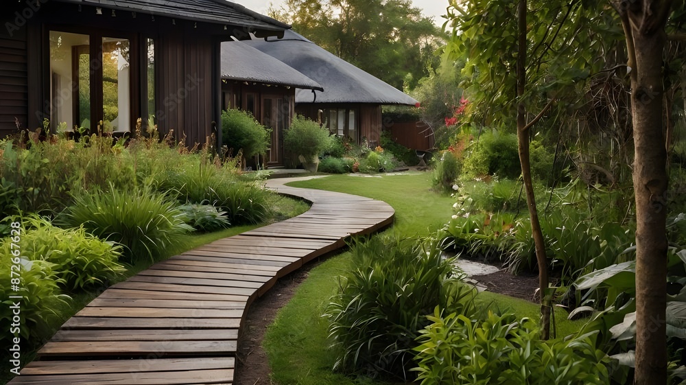 path in the garden