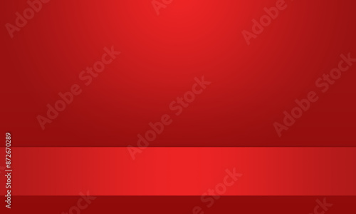 Realistic Green background. Minimal 3d shelf. Space for displaying products. Empty room with spotlight effect. Room in the 3d.jpg