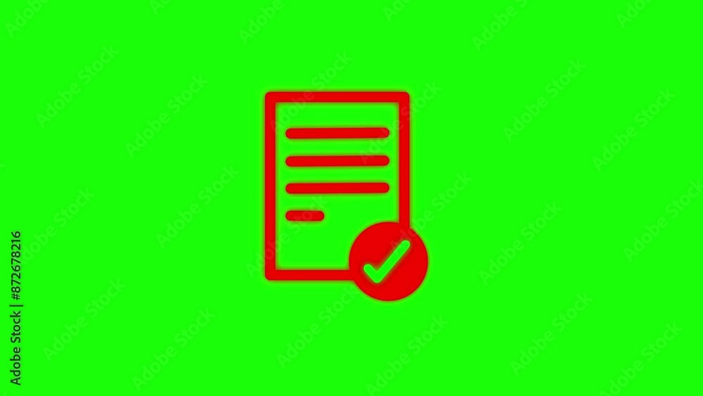 Neon Glow Blank Notepad Icons - A Vibrant Array for UI Design, Elevate ...