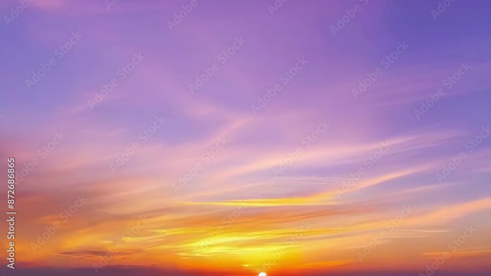 Sky at sunset, timelapse - AI animation, new 4k videos Sky at sunset, timelapse - AI animation, new 4k videos