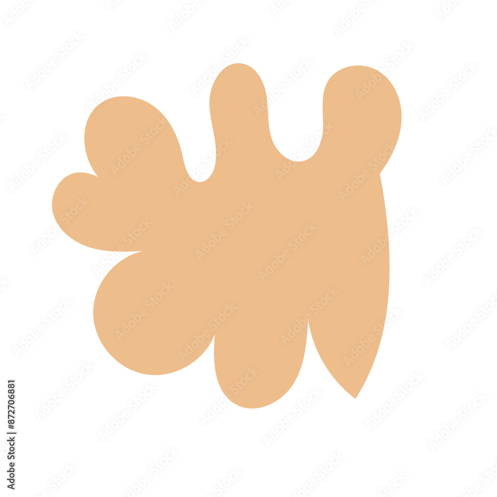Orange brown abstract shapes colour vector Orange brown abstract shapes colour vector