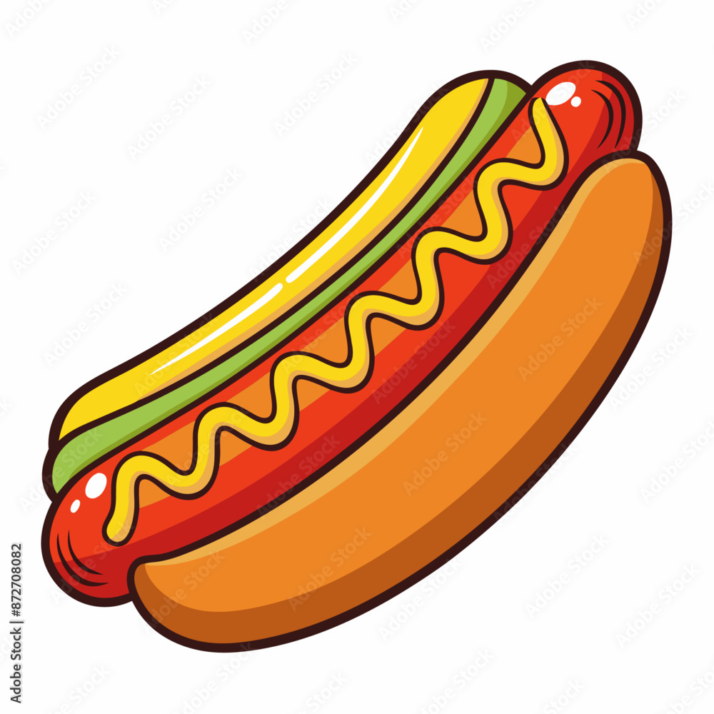 hot dog clipart cartoon Illustration drawing hot dog clipart cartoon Illustration drawing
