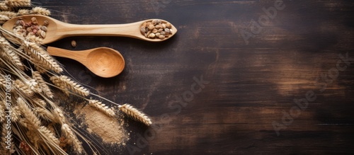 Wooden spoons and a cutting...