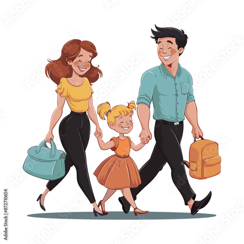 Familiy vector illustration