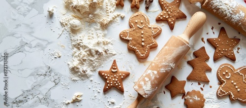 Christmas baking preparatio...