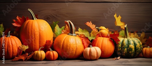 Vibrant autumnal background...