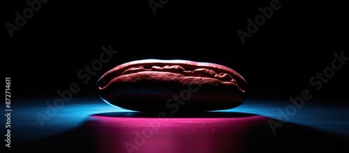 Neon light highlights a clo...