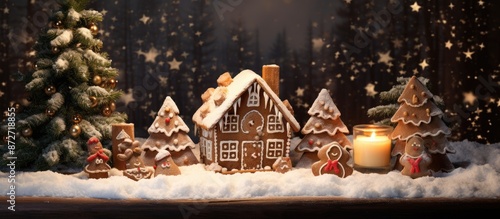 Christmas gingerbread house...