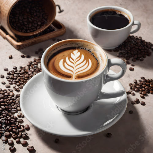 cup of fresh coffee