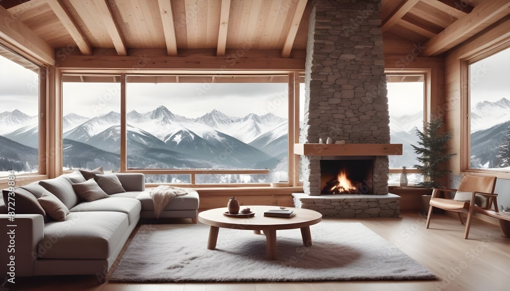 Scandinavian living room interior design zoom background Scandinavian living room interior design zoom background