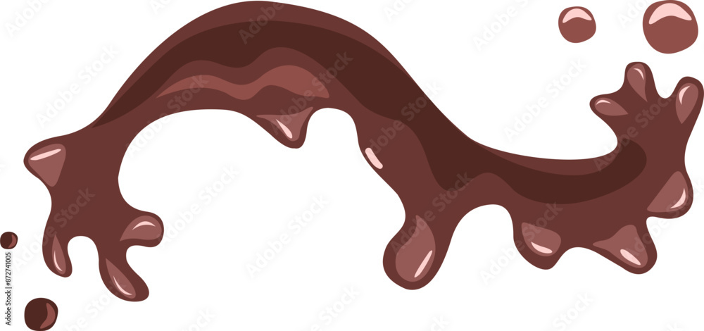 Chocolate Drink Splash Chocolate Drink Splash