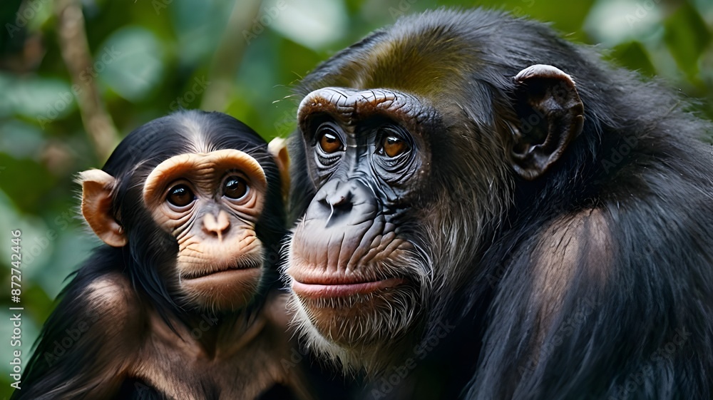 black monkeys in a zoo black monkeys in a zoo
