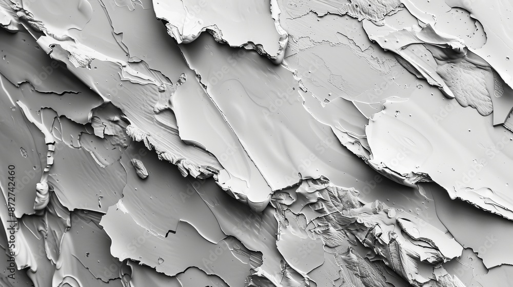 Obraz premium Gray Paint Texture Close-Up