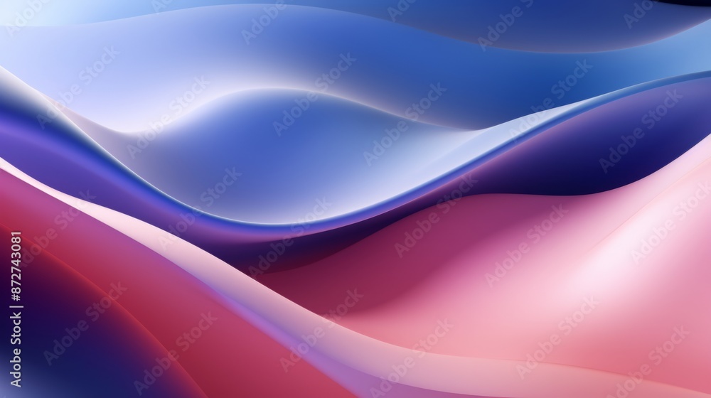 Abstract Blue and Pink Waves Background Abstract Blue and Pink Waves Background