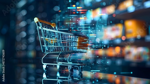 Digital Shopping Cart with ...