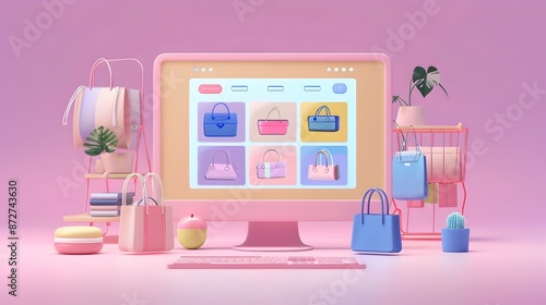 Colorful Digital Marketplac...