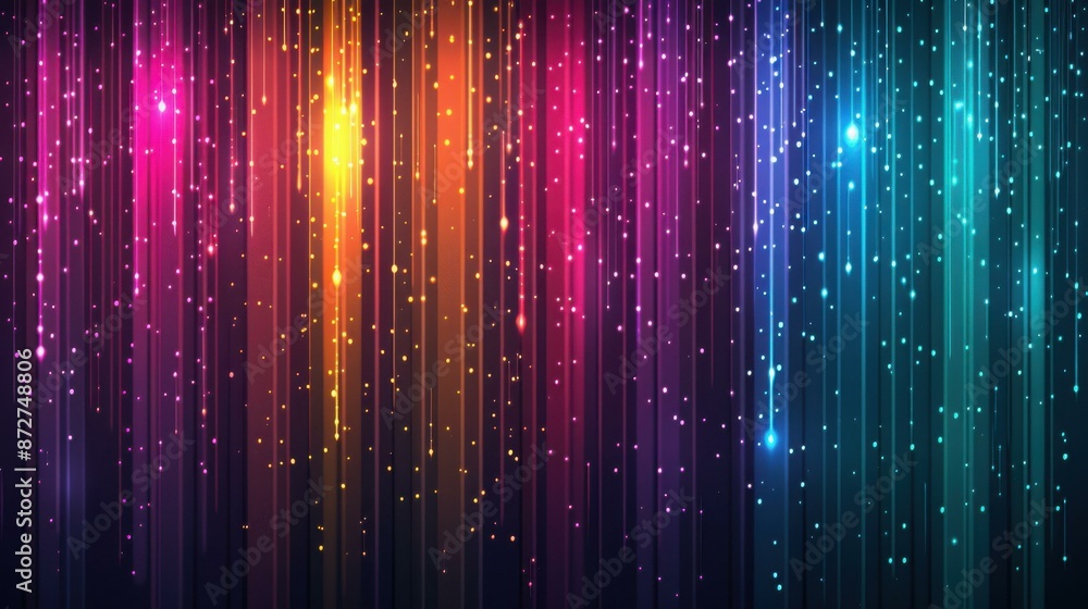 Vibrant abstract color matrix with futuristic, encrypted, and mysterious vibe. Vibrant abstract color matrix with futuristic, encrypted, and mysterious vibe.