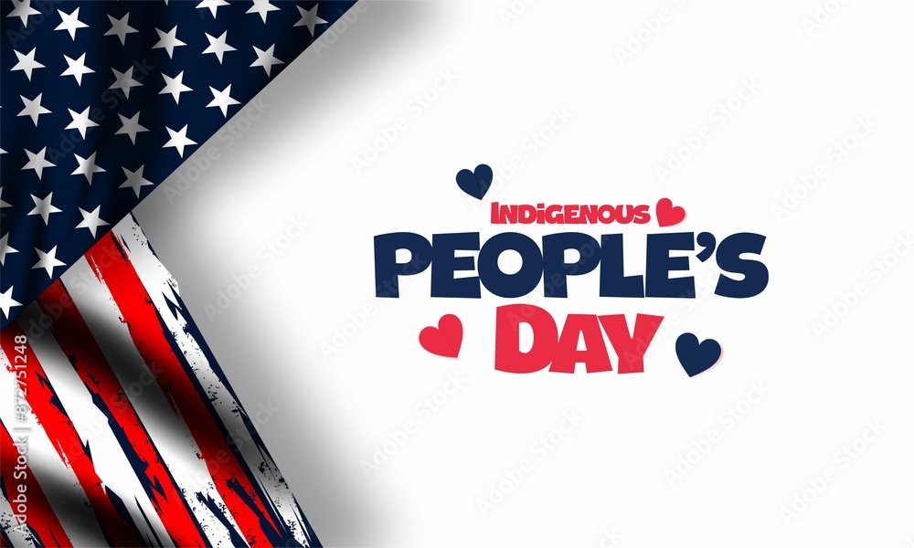 Indigenous Peoples' Day. First People's Day or Native American Day , Honors the Past, Present, and Futures of Native people throughout the US. US (United States Of America) Holiday. Indigenous Peoples' Day. First People's Day or Native American Day , Honors the Past, Present, and Futures of Native people throughout the US. US (United States Of America) Holiday.