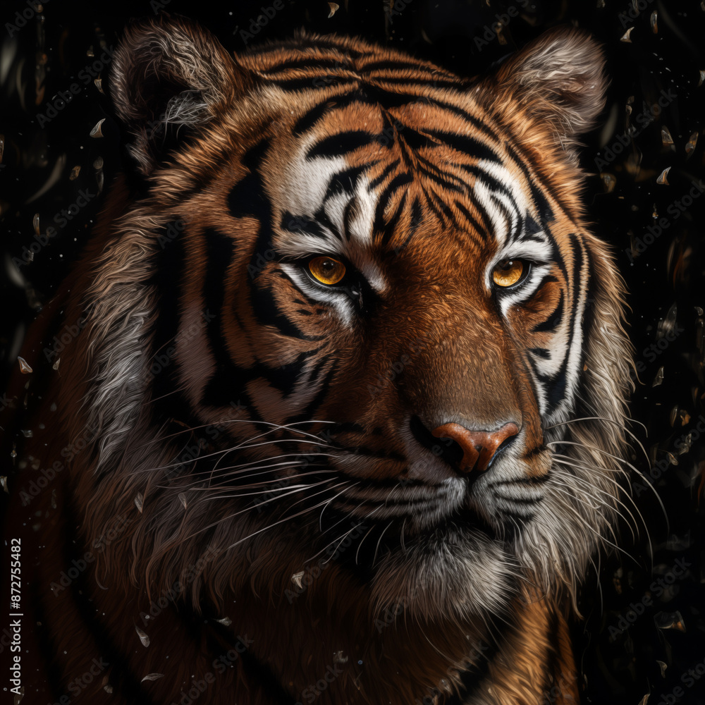 Naklejka premium tiger