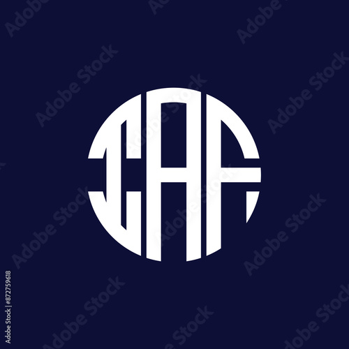 iaf circle logo design