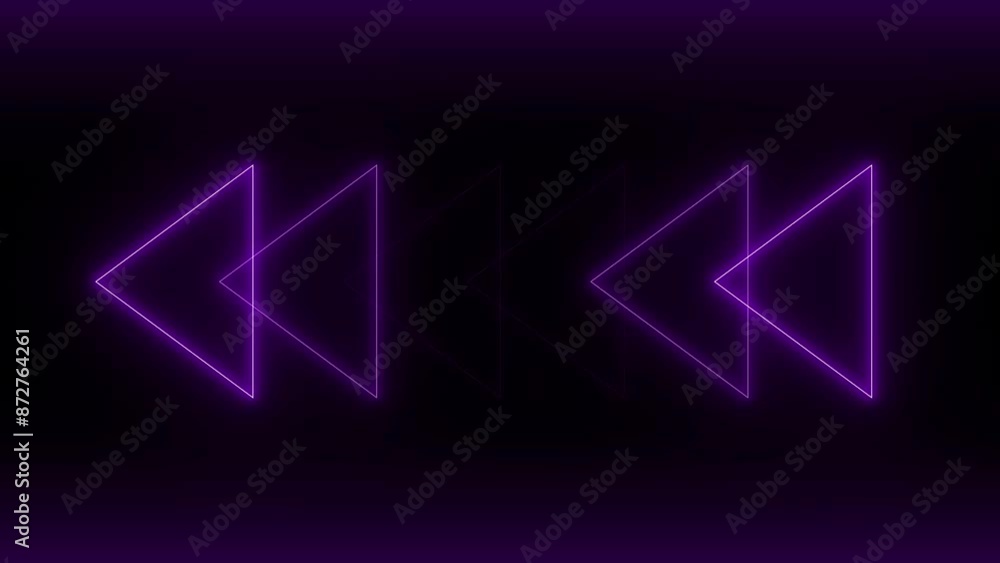 glow light neon arrows line abstract looped digital glow light neon arrows line abstract looped digital