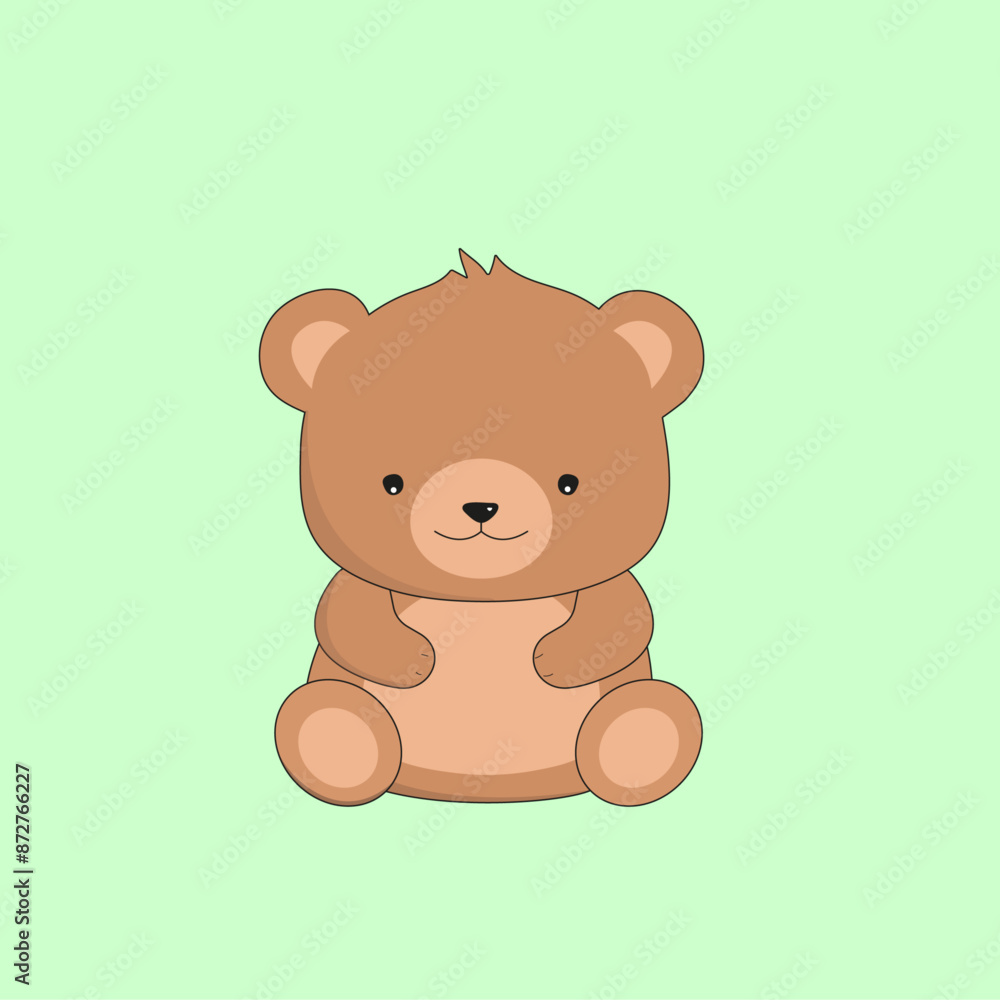 Teddy bear illustration Teddy bear illustration