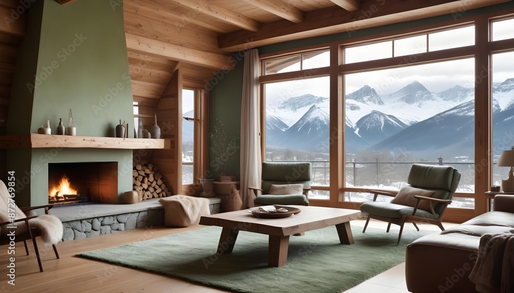Scandinavian living room interior design zoom background Scandinavian living room interior design zoom background