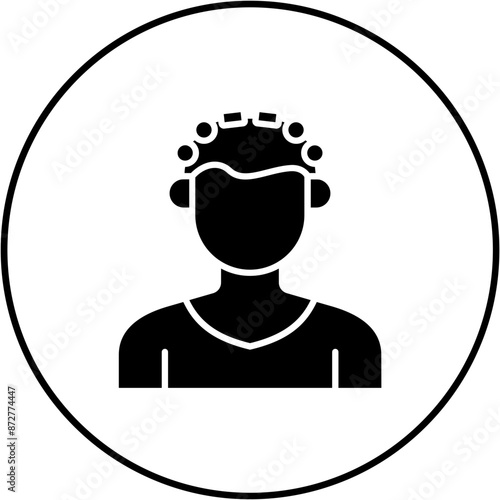 Hair curler Icon